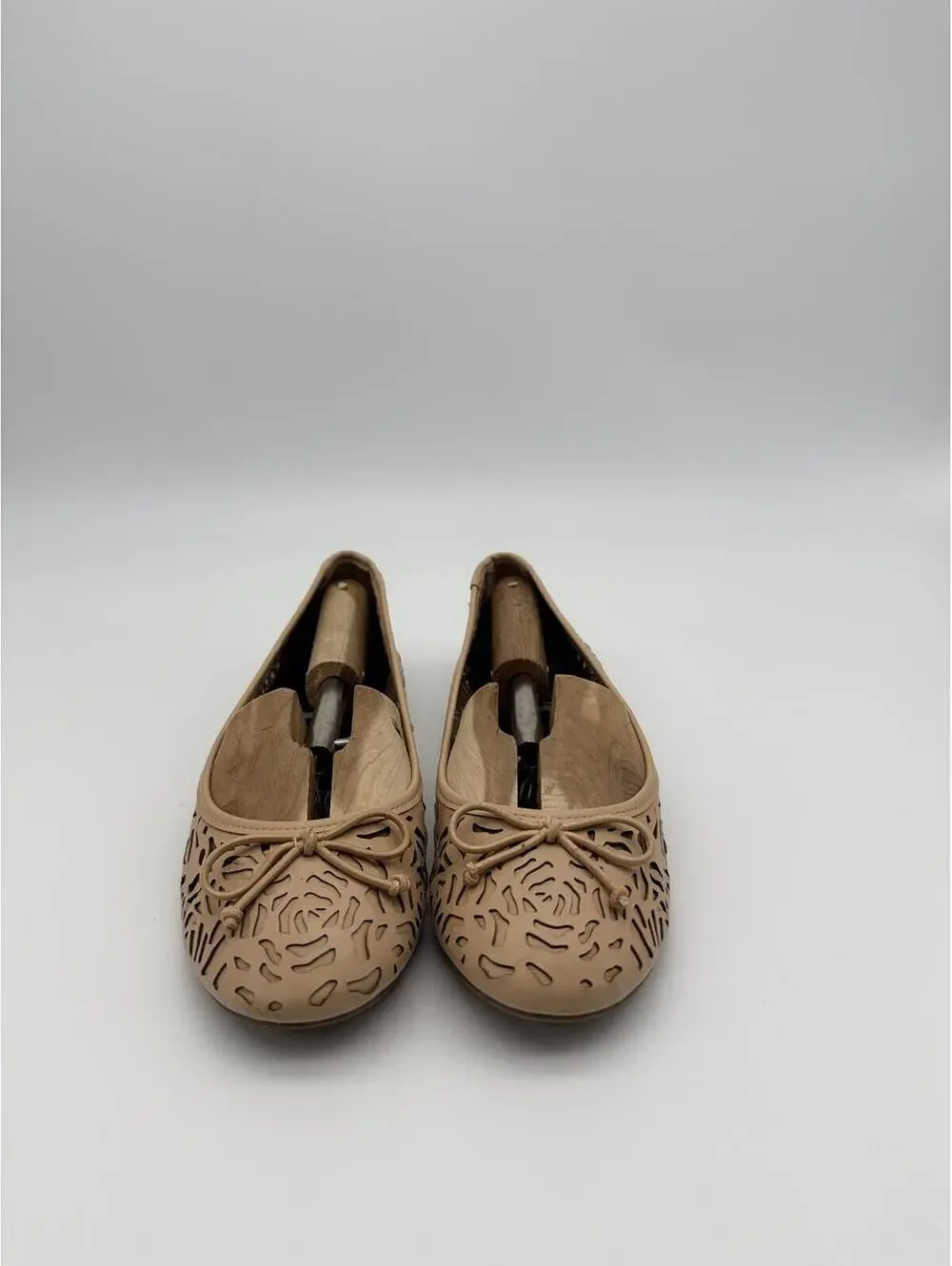 Circus by Sam Edelman Archer‎ Women's Ballet Flat Beige Laser Cut Size 8